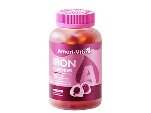 亚美唯他AmeriVita补铁软糖真的有用吗 亚美唯他AmeriVita补铁软糖作用功效