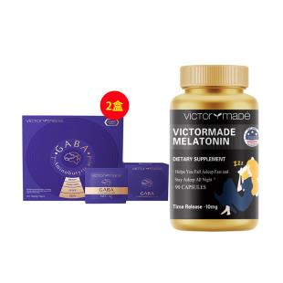 維萃美(Victorymade)經(jīng)典安神助眠套組【GABA+褪黑素】